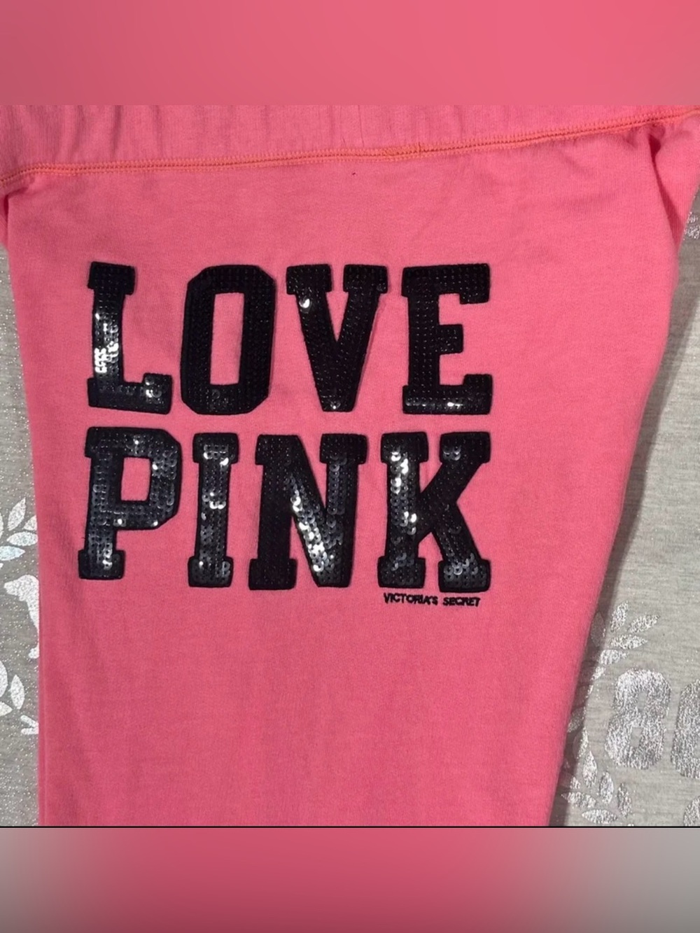 VS PINK VINTAGE BLING JOGGERS